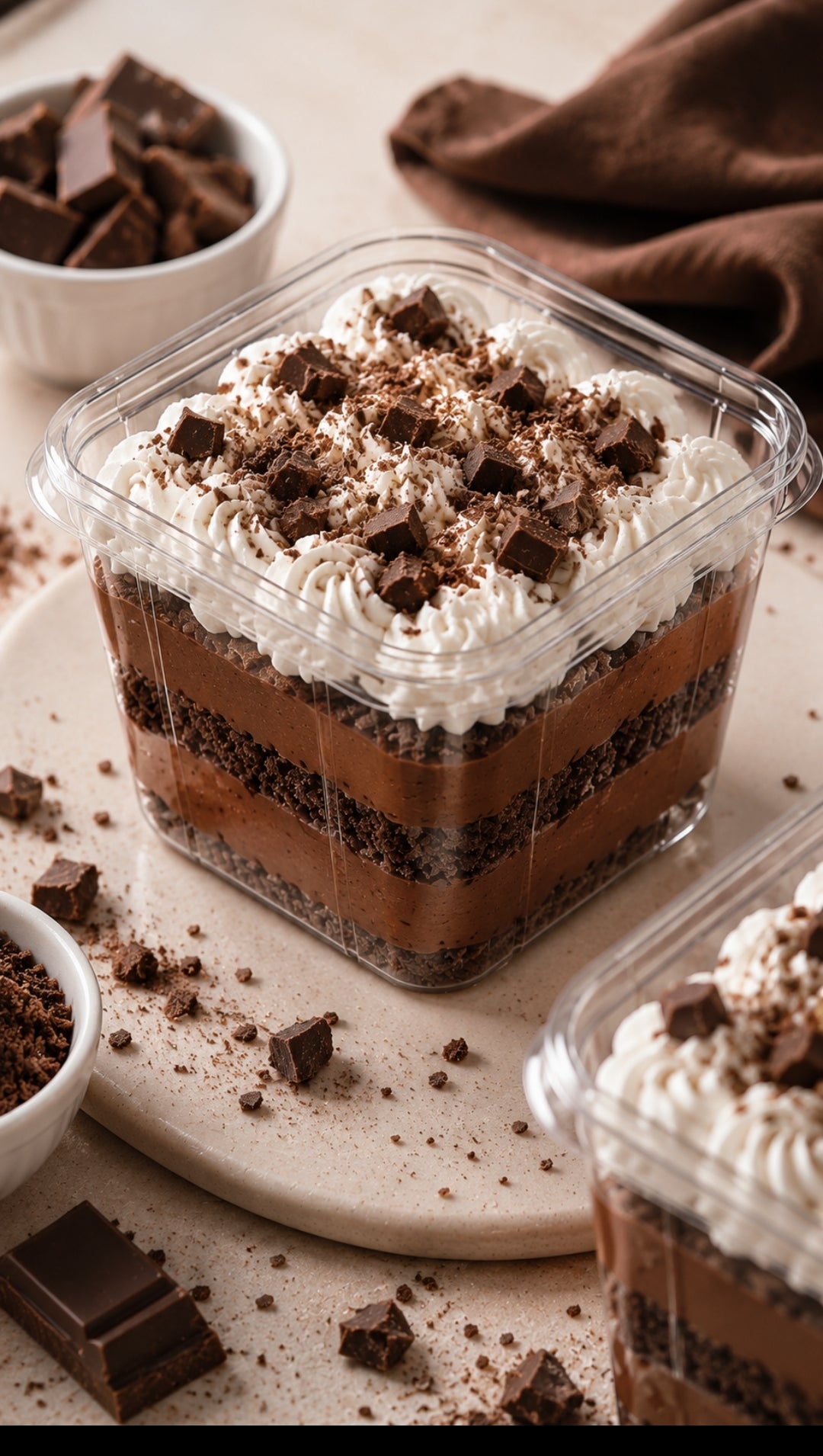 Pae de Chocolate — Postre en Capas