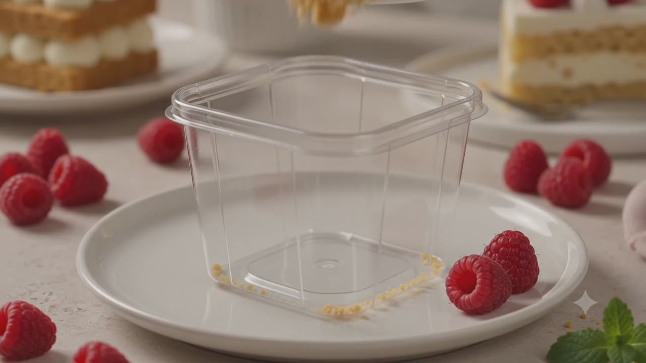 Pae de Frambuesa — Postre en Capas